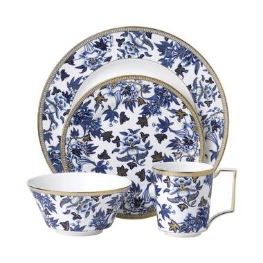 Wedgwood Hibiscus 5 Piece Place Setting & Reviews | Wayfair